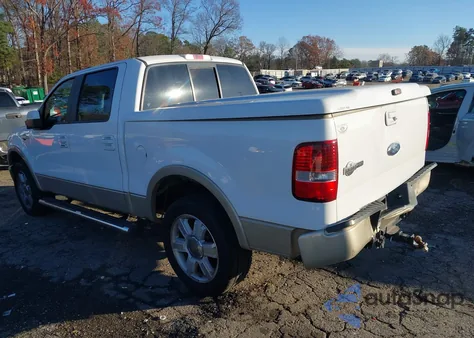 2007 Ford F-150 Lariat/Xlt из США, поврежденный, VIN 1FTPW12V57KB02825
